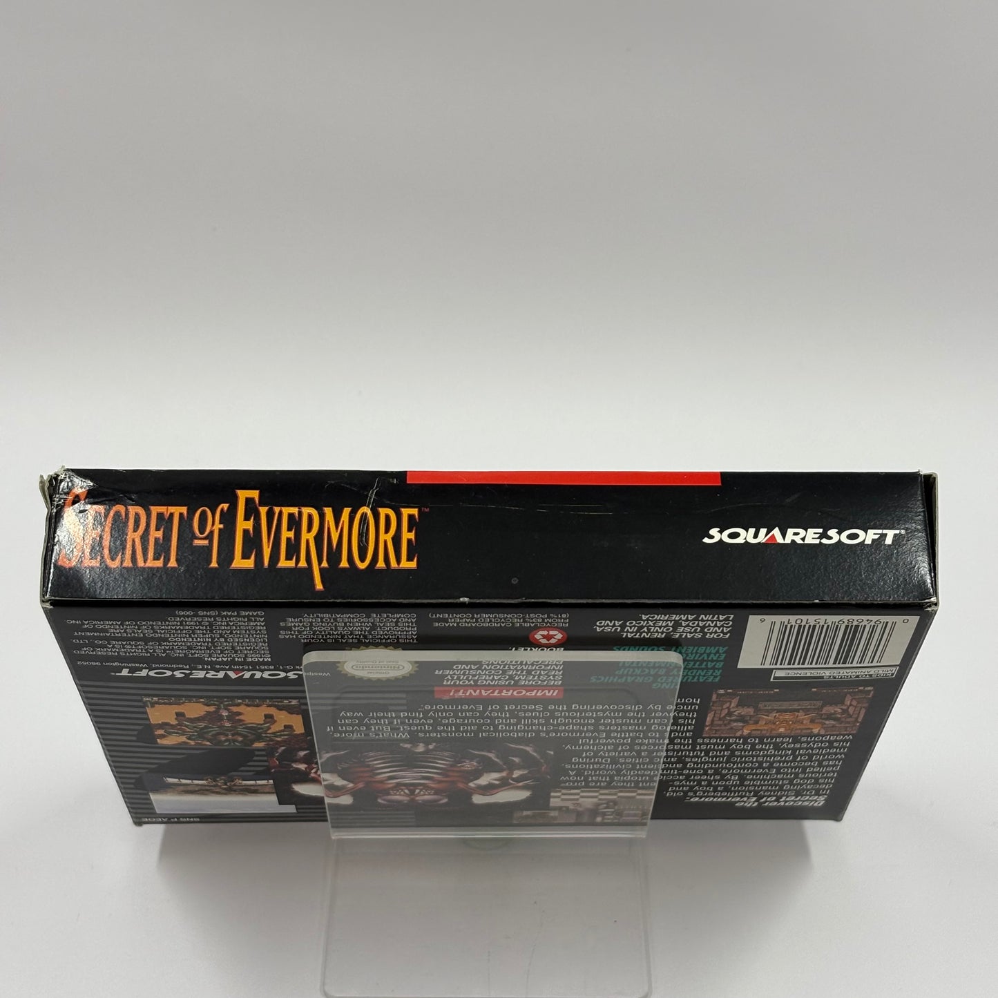 Secret of Evermore (Super Nintendo SNES, 1995)