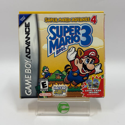 Super Mario Advance 4: Super Mario Bros. 3 (Nintendo GameBoy Advance, 2003)