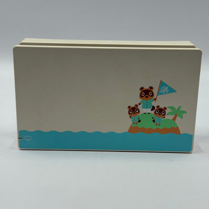 Nintendo Switch Dock Animal Crossing Special Edition HAC-007 with Power Adapter