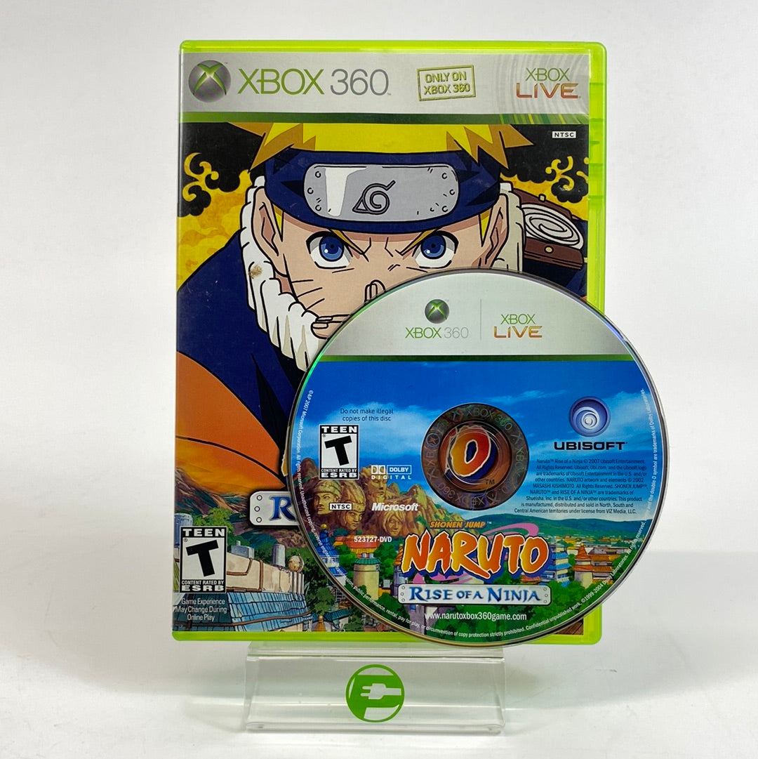 Naruto Rise of the Ninja (Microsoft Xbox 360, 2007)