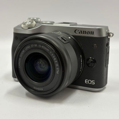 Canon EOS M6 24MP Mirrorless Camera