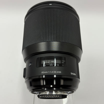 Sigma DG 85mm f/1.4 DG For Nikon F Mount Lens
