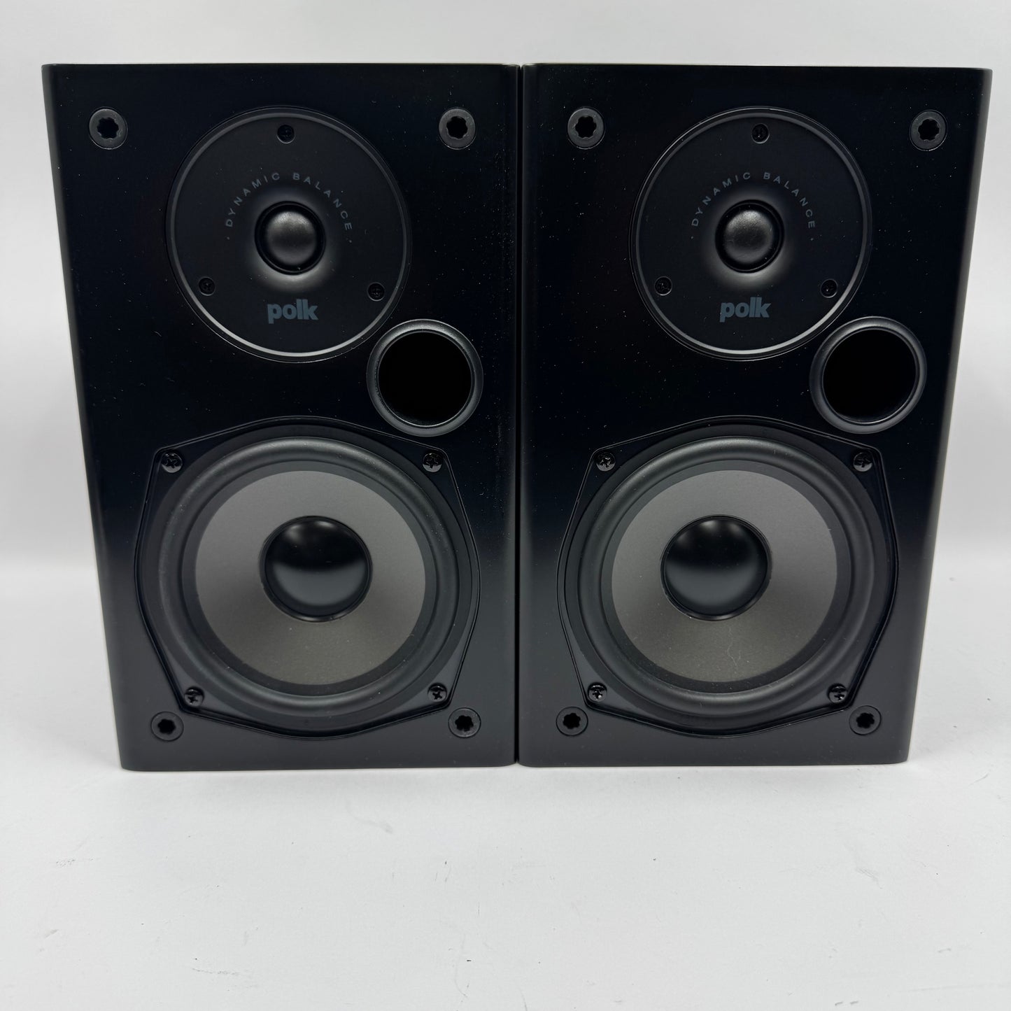 Polk Audio T15 Passive Bookshelf Speakers Black