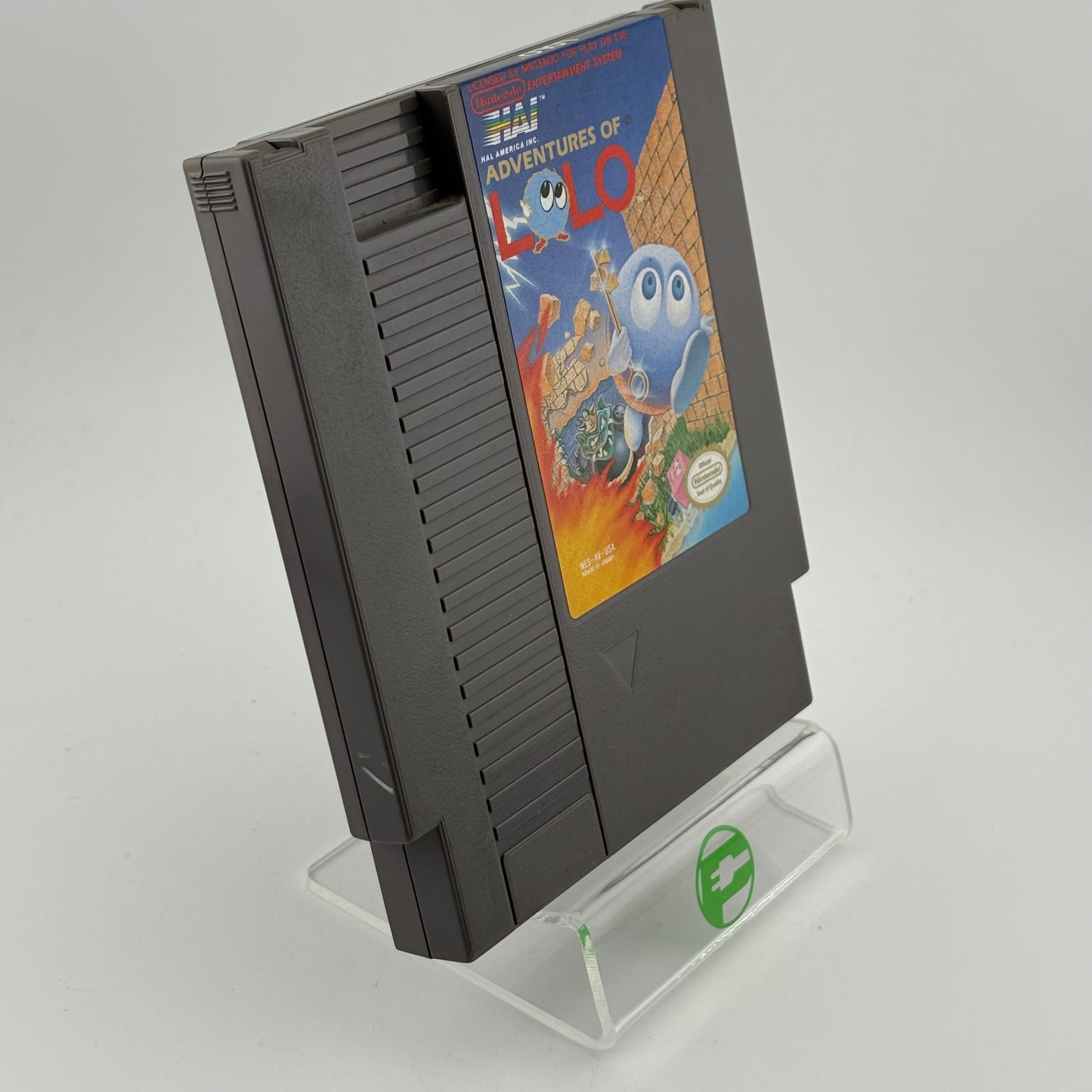 Adventures of Lolo (Nintendo NES, 1989) Cartridge Only
