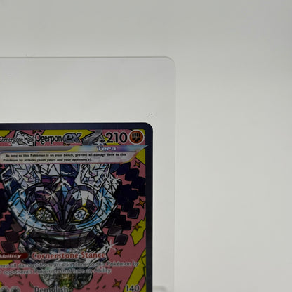 Pokémon TCG Cornerstone Mask Ogerpon EX #160 Prismatic Evolutions Trading Card