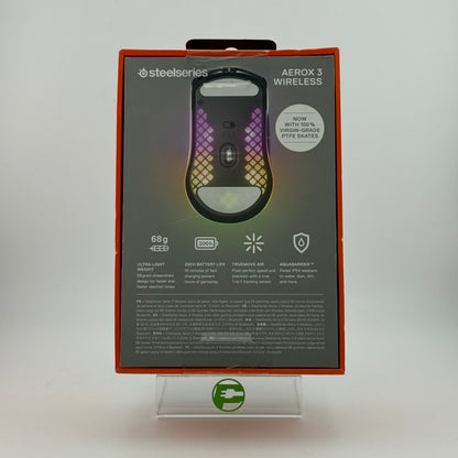 New SteelSeries Aerox 3 Wireless Ultra lightweight Bluetooth Gaming Mouse 62612