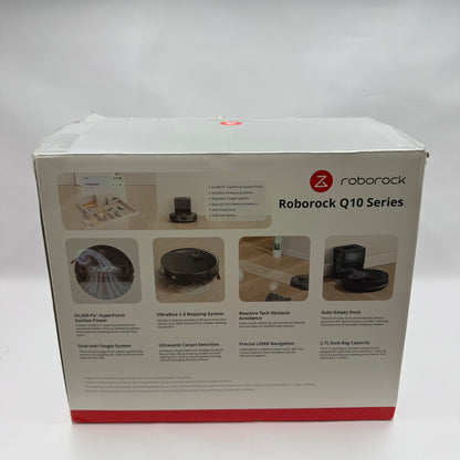 New Roborock Q10 S5+ Robotic Vacuum RRA0TAL