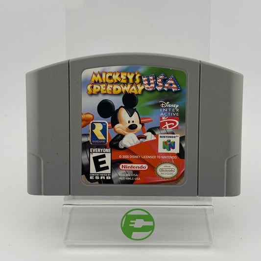 Mickey's Speedway USA (Nintendo 64 N64, 2000) Cartridge Only