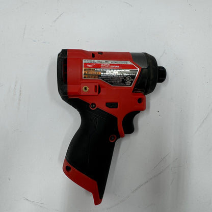 Milwaukee 3453-20 M12 12V 1/4" (6mm) HEX Impact Driver Tool Only