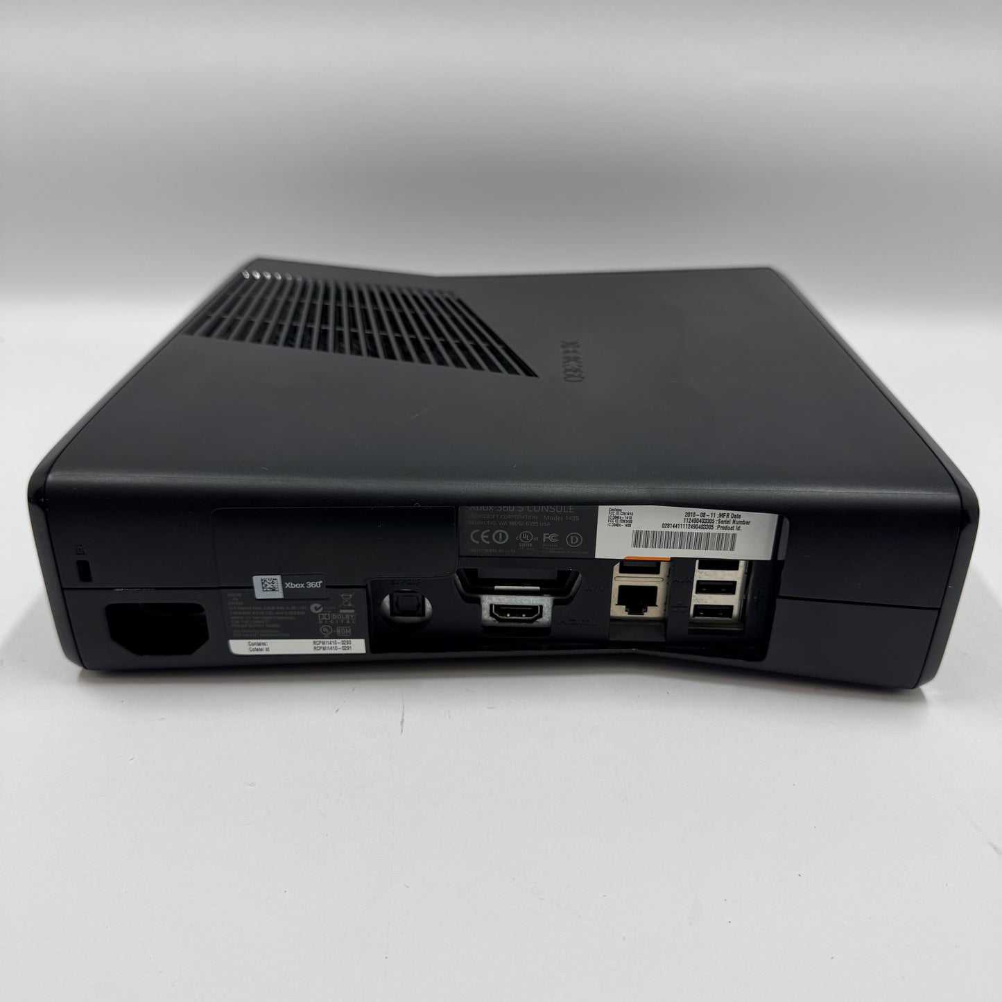 Microsoft Xbox 360 S 250GB Console Gaming System Matte Black 1439