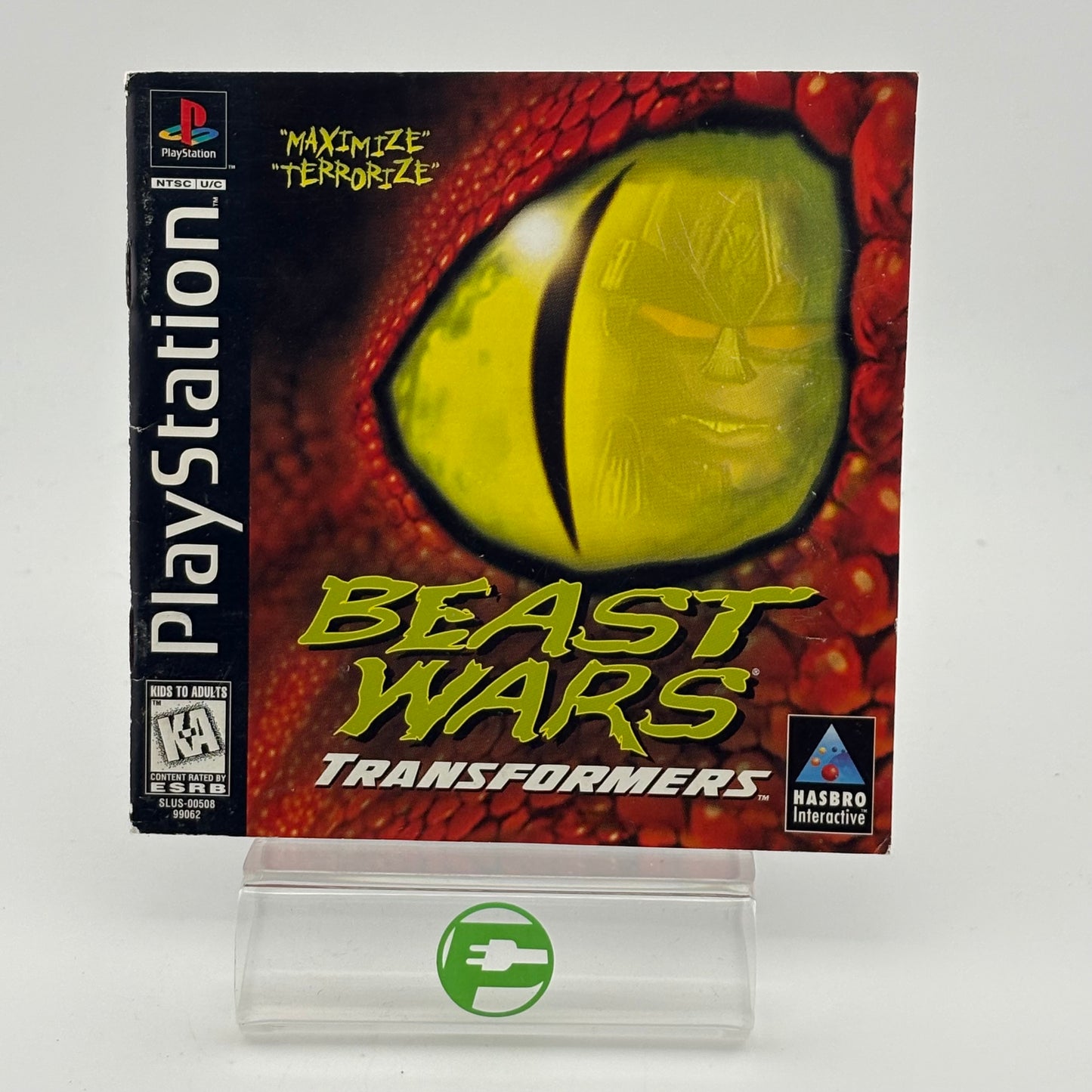 Beast Wars Transformers (Sony PlayStation 1 PS1, 1997)