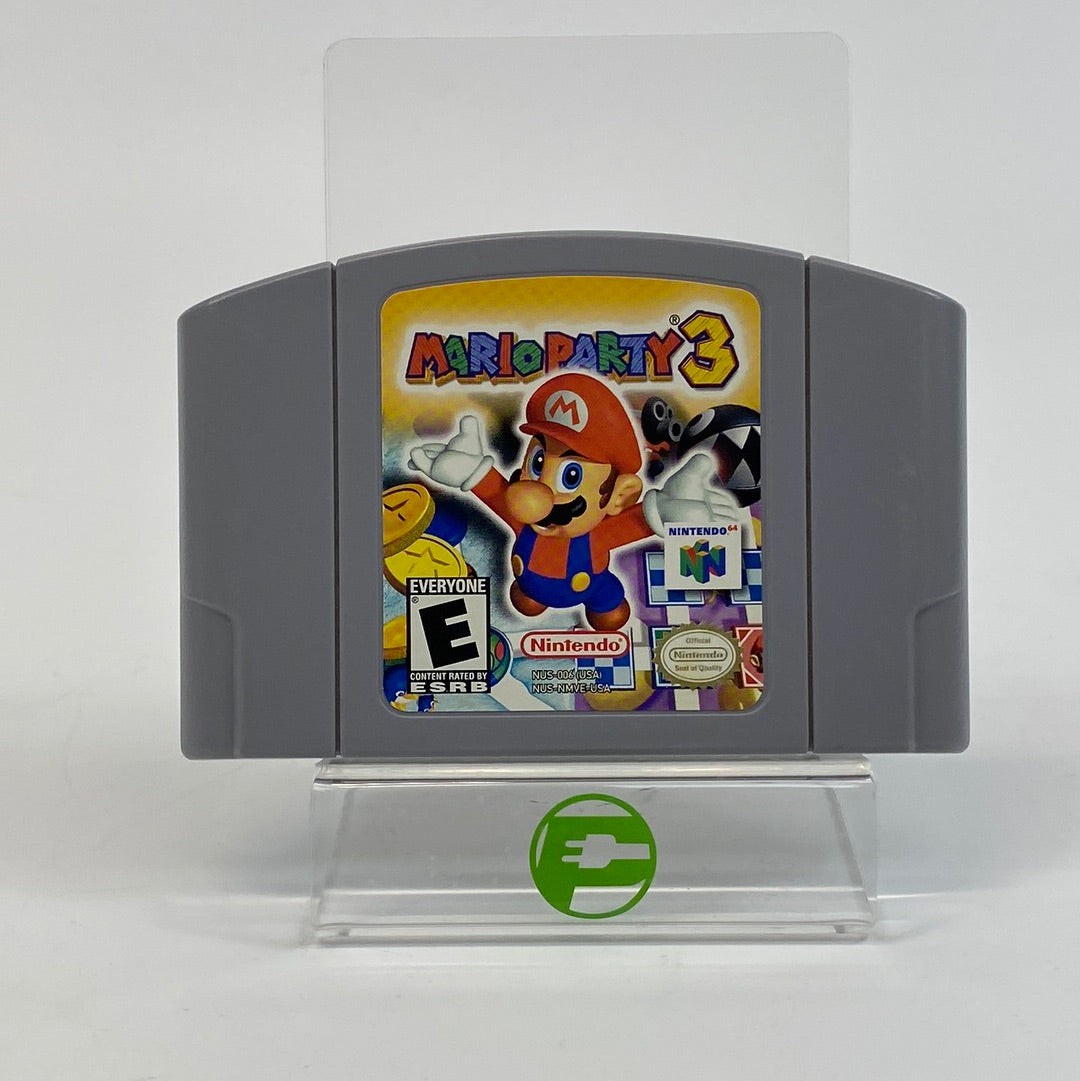Mario Party 3 (Nintendo 64, 2000) with Manual and Box