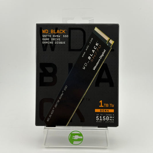 New Western Digital 2280mm WD_Black 1TB M.2 SSD 1TB M.2 NVMe Gen 4.0 x 4 SSD 