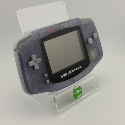 Nintendo Game Boy Advance Handheld Game Console Only AGB-001 Clear Glacier