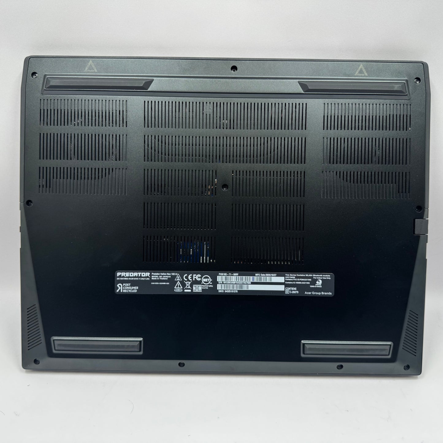 Acer Predator Helios Neo 16S AI Ultra 9 275HX 32GB 1TB RTX 5070 Ti OLED 240Hz