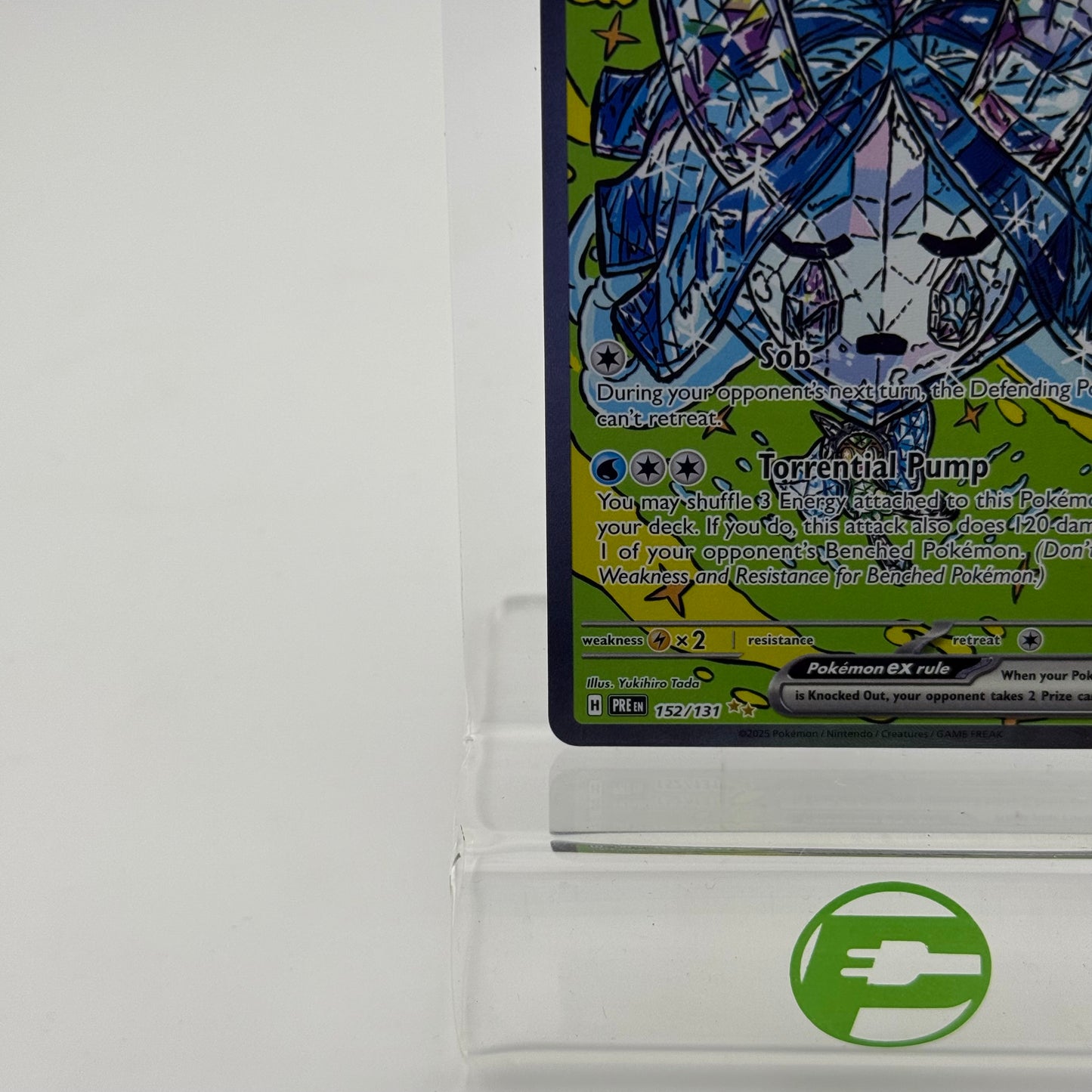 Pokémon TCG Wellspring Mask Ogerpon EX #152 Prismatic Evolutions Trading Card 152/131