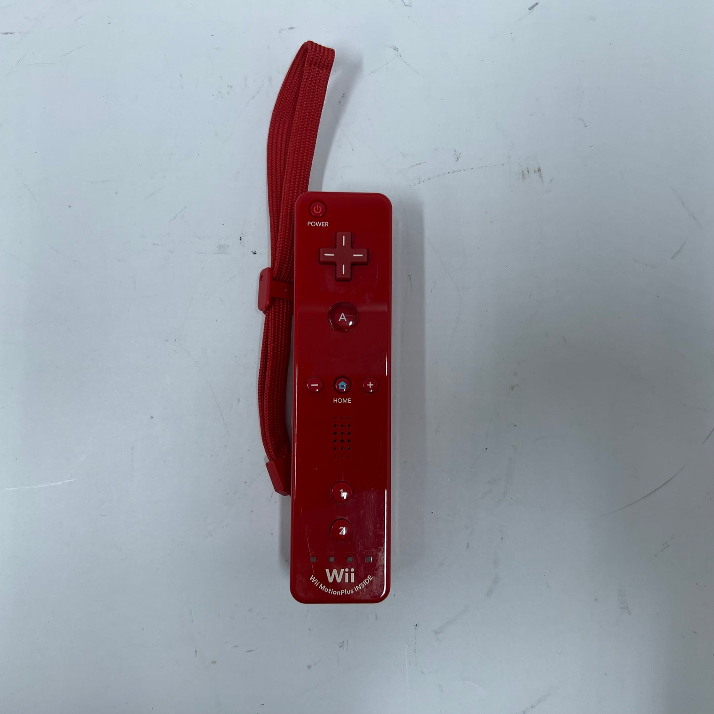 Nintendo Wii Game Console RVL-001 Red 25th Anniversary Edition with Game Disc