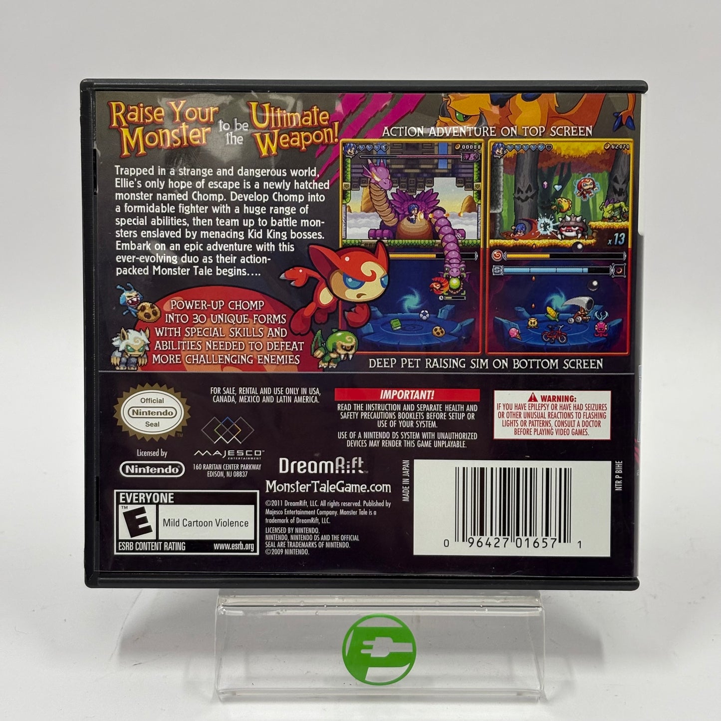 Monster Tale (Nintendo DS, 2011)