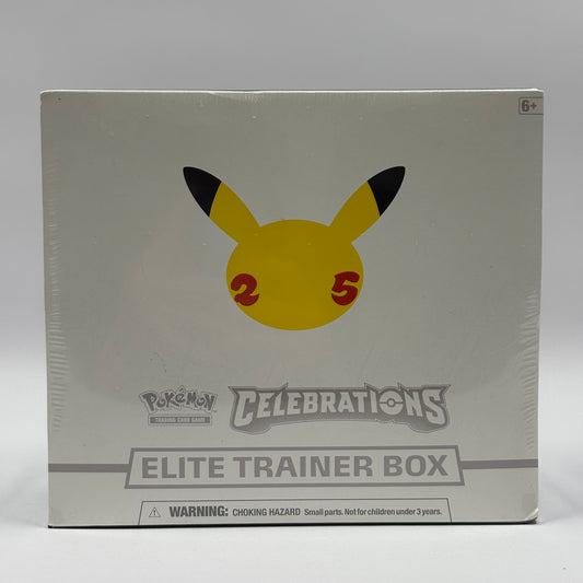 New Pokémon TCG Celebrations Elite Trainer Box