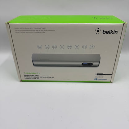 New Belkin  Thunderbolt 2  Express Dock HD F4U085