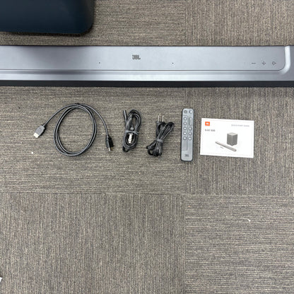 JBL Bar 500 5.1-Channel Soundbar with Wireless Subwoofer Black