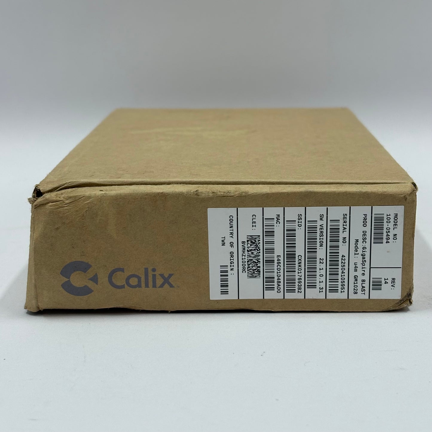New Calix GigaSpire Blast U4M GM1028 Dual Band WiFi 6 Mesh WiFi Router