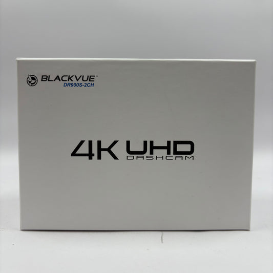 BlackVue DR900S-2CH Dashcam 4K UHD WiFi GPS Front and Rear