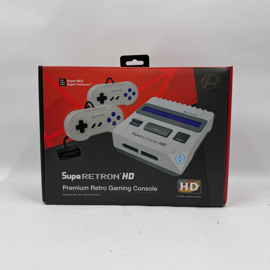 Supa Retron HD Retro Gaming Console Grey/Purple M06888 Gaming Bundle