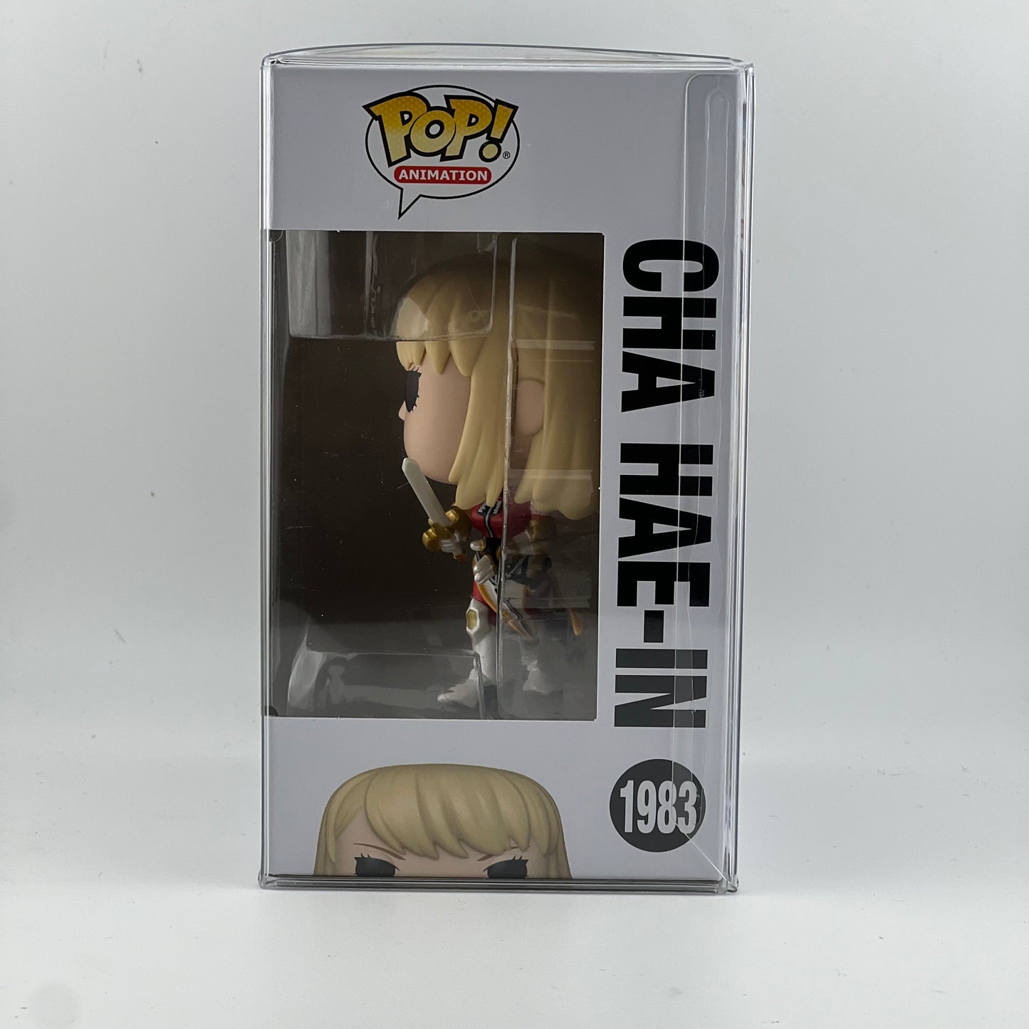 New Funko Pop Solo Leveling Cha Hae-In #1983 Vinyl Figure with Protector
