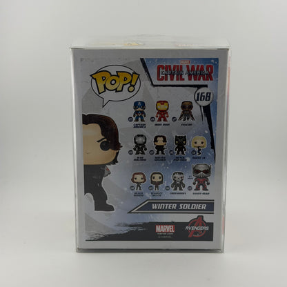 New Funko Pop Captin America Civil War Winter Soldier #168