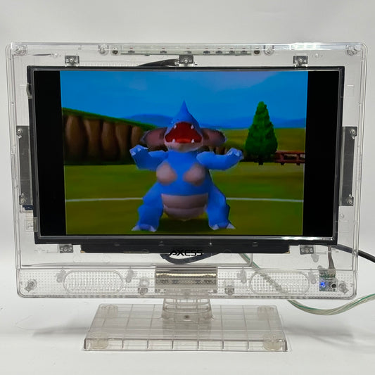 Axess TV1702-13CLNS 13.3" Clear See-Through LED TV 720p HD 2014