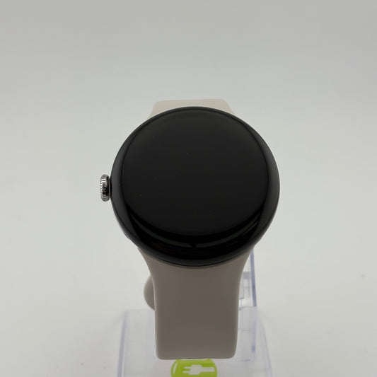 Google Pixel Watch 3 45mm Smartwatch GA05736-US Polished Silver