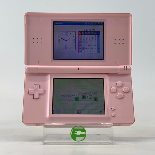 Nintendo DS Lite Handheld Game Console Only USG-001 Coral Pink