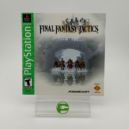 Final Fantasy Tactics (Sony PlayStation 1 PS1, 1998)