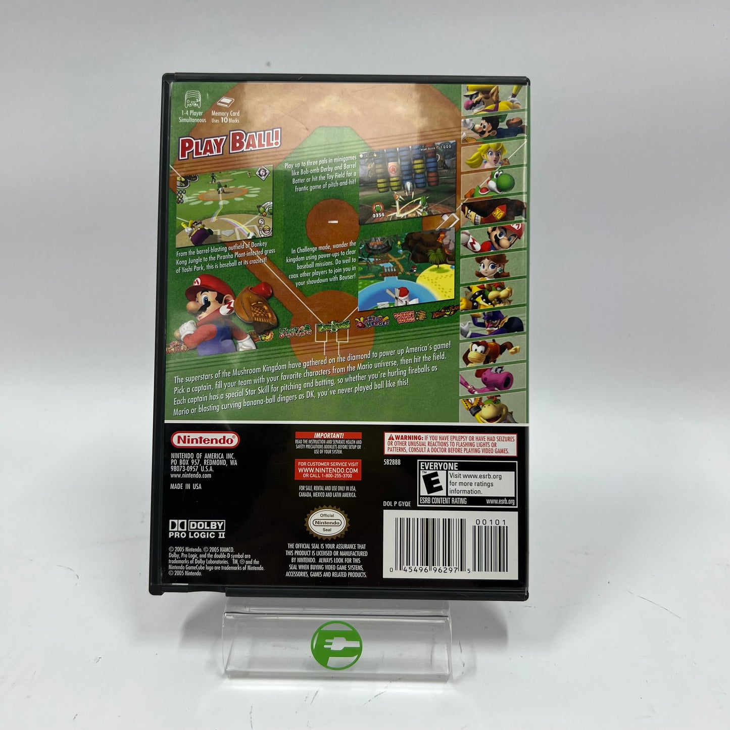 Mario Superstar Baseball (Nintendo GameCube, 2005)