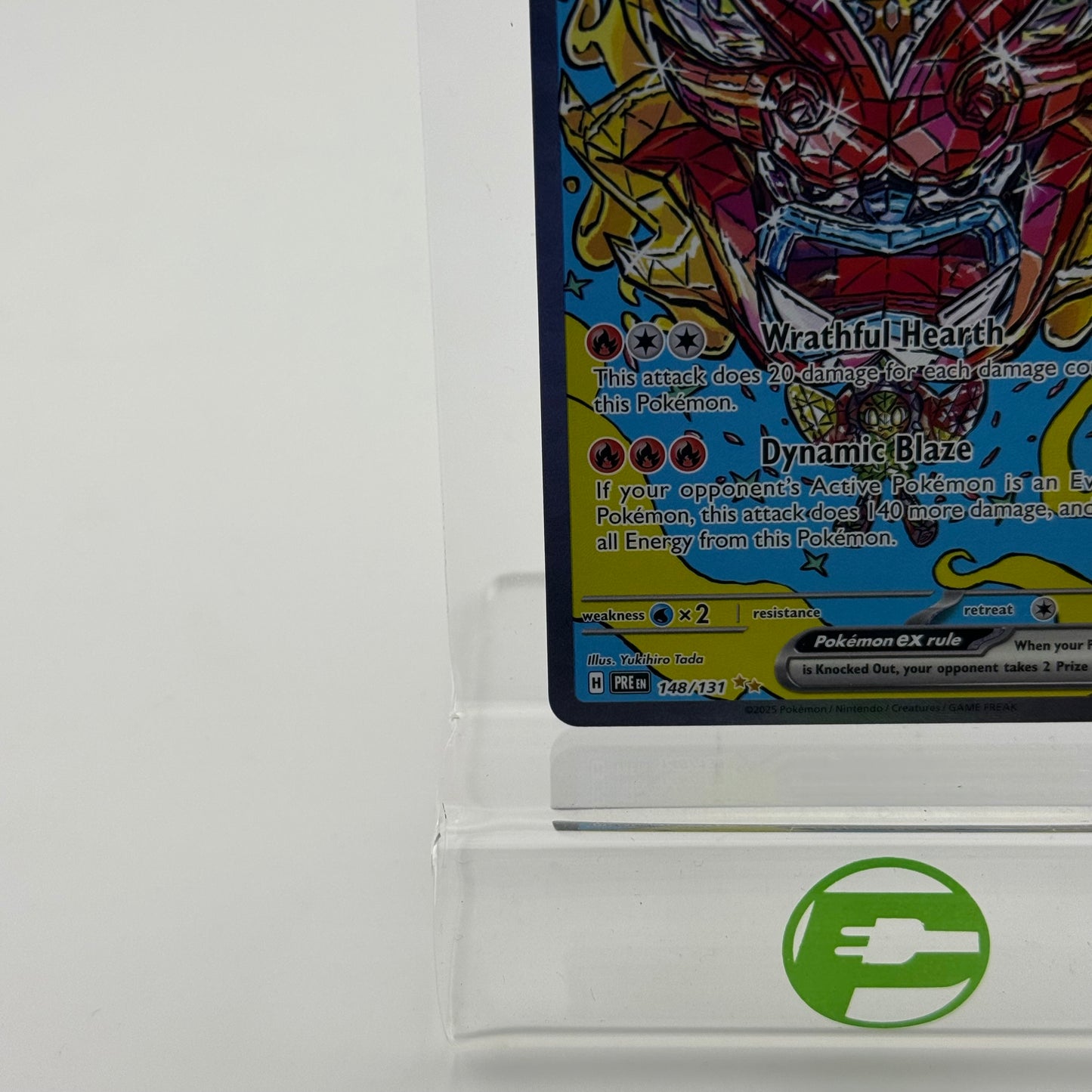 Pokémon TCG Hearthflame Mask Ogerpon #148 Prismatic Evolutions Trading Card