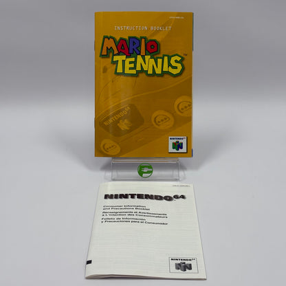 Mario Tennis (Nintendo 64 N64, 2000)