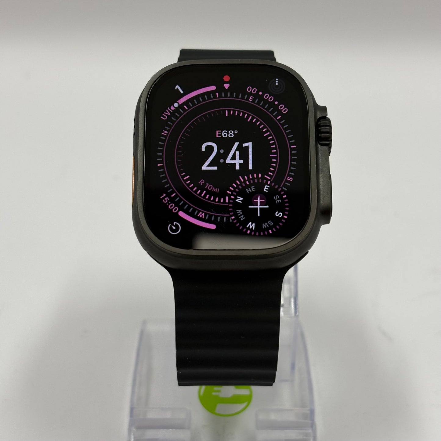 Unlocked Apple Watch Ultra 3 49MM Black Titanium Black Ocean Band MF0J4LW/A