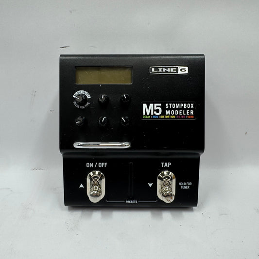 Line 6 M5 Stompbox Modeler Guitar Effects Pedal 59-00-0077