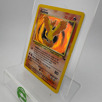 Pokémon TCG Fossil Moltres #12 Holo English LP