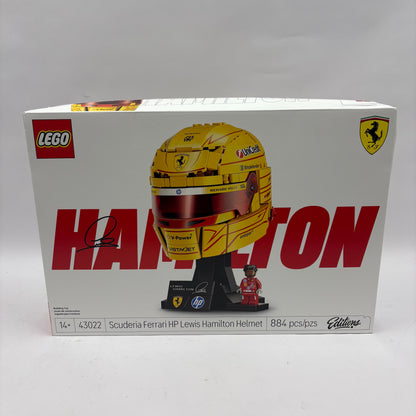 New Lego Scuderia Ferrari HP Lewis Hamilton Helmet Lego Set 6590614