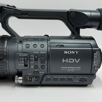 Sony HDV HandyCam HDR-FX1E Digital HD Video Camera Recorder PAL
