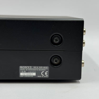 Sony HDV 1080i Digital HD Videocassette Recorder HVR-M10
