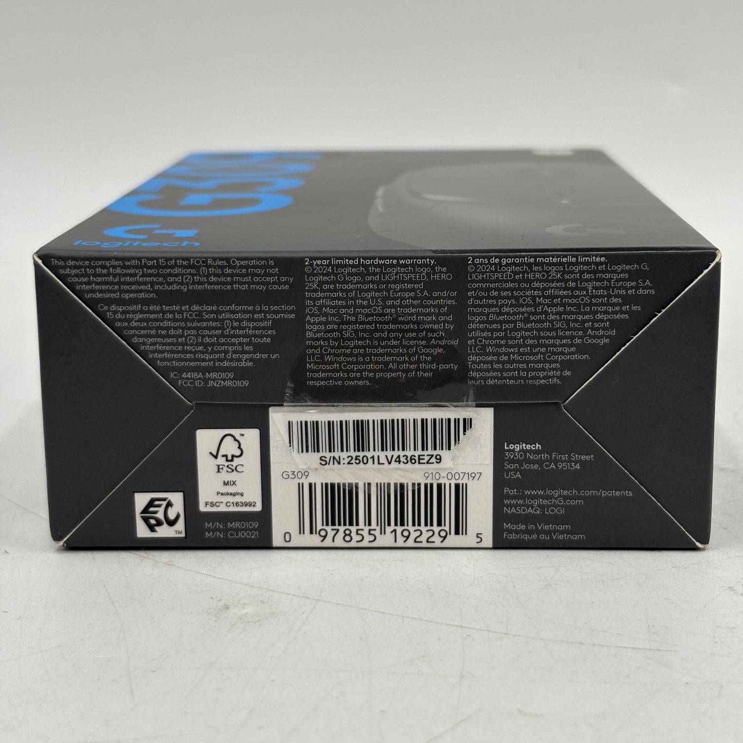 New Logitech G309 Lightspeed Wireless Gaming Mouse 910-007197