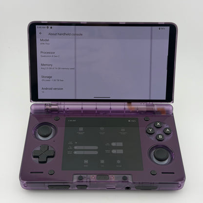 Ayn Thor 6" Qualcomm Snapdragon 8 Gen 2 16GB RAM 1TB Clear Purple