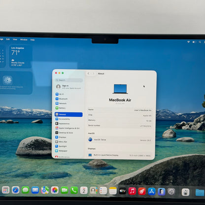 2026 Apple MacBook Air 15" M5 8C GPU 4.6GHz 16GB RAM 512GB SSD MDVH4LL/A