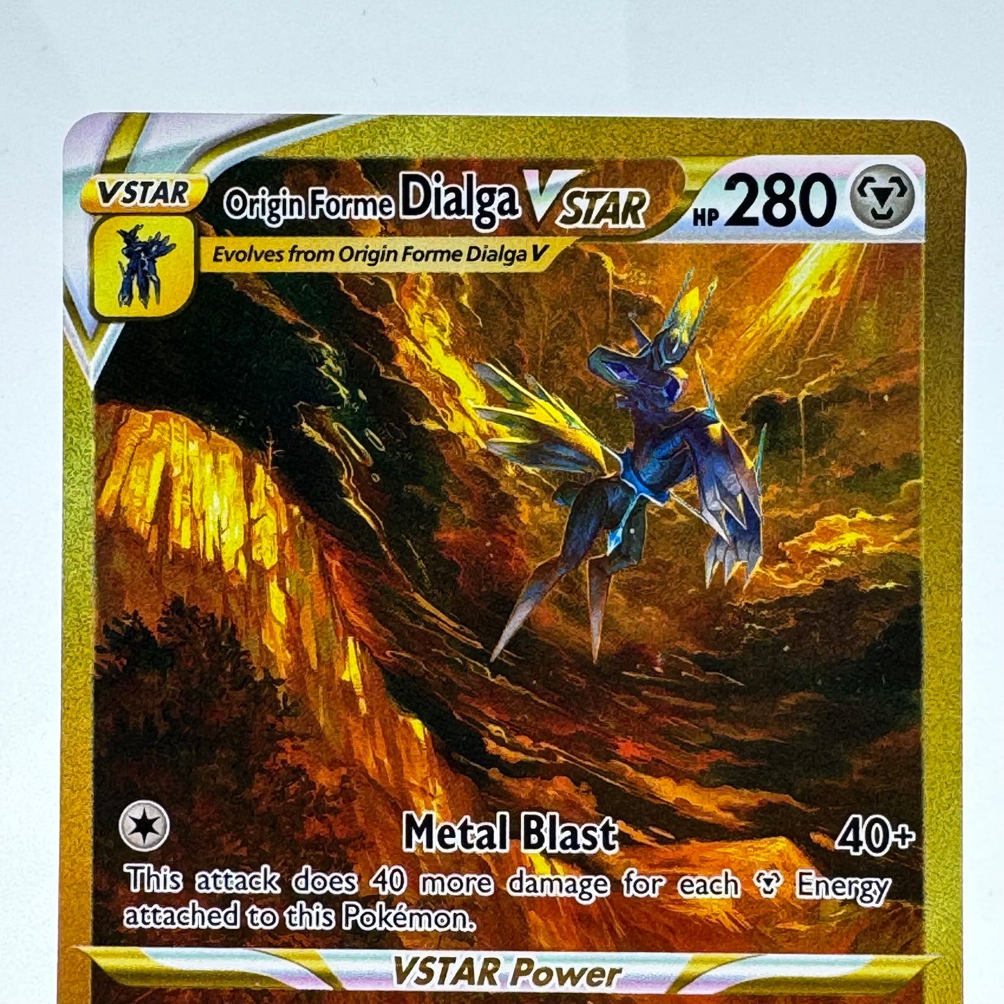 Pokémon TCG Crown Zenith Origin Forme Dialga VSTAR #GG68 Holo English NM