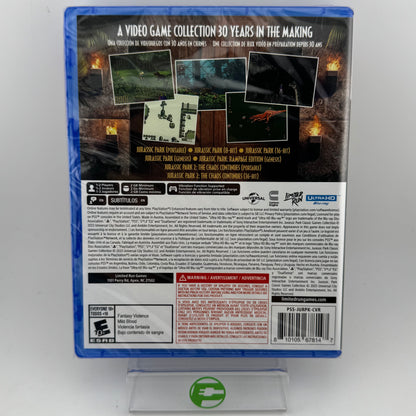 New Jurassic Park: Classic Games Collection (Sony PlayStation 5 PS5, 2023)