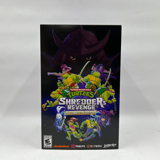 New Teenage Mutant Ninja Turtles Shredder's Revenge Ultimate Limited Run PS5