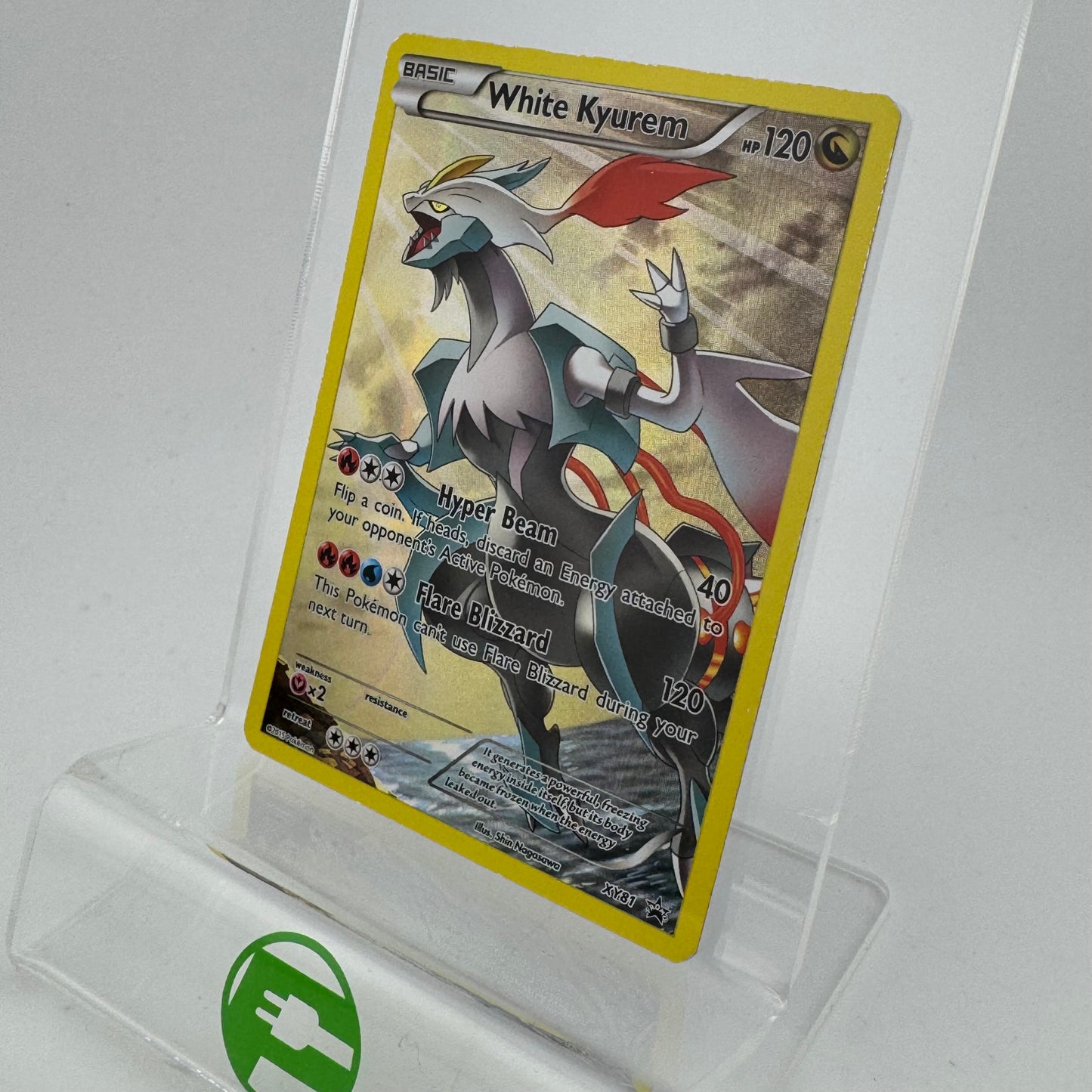 Pokémon TCG Promo White Kyurem #XY81 Holo English LP